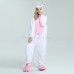 Pink Unicorn Kigurumi Animal Onesie Pajama Costumes for Adult