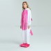 Rose Red Unicorn Kigurumi Animal Onesie Pajama Costumes for Adult