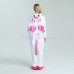 Rose Red Unicorn Kigurumi Animal Onesie Pajama Costumes for Adult