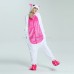 Rose Red Unicorn Kigurumi Animal Onesie Pajama Costumes for Adult