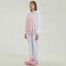 White Cat Kigurumi Animal Onesie Pajama Costumes for Adult