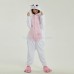 White Cat Kigurumi Animal Onesie Pajama Costumes for Adult