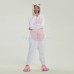 White Cat Kigurumi Animal Onesie Pajama Costumes for Adult