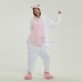 White Cat Kigurumi Animal Onesie Pajama Costumes for Adult