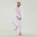 White Cat Kigurumi Animal Onesie Pajama Costumes for Adult