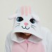 White Cat Kigurumi Animal Onesie Pajama Costumes for Adult