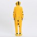 Yellow Tiger Kigurumi Animal Onesie Pajama Costumes for Adult