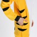 Yellow Tiger Kigurumi Animal Onesie Pajama Costumes for Adult