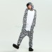 Zebra Kigurumi Animal Onesie Pajama Costumes for Adult