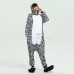 Zebra Kigurumi Animal Onesie Pajama Costumes for Adult