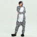 Zebra Kigurumi Animal Onesie Pajama Costumes for Adult