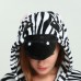 Zebra Kigurumi Animal Onesie Pajama Costumes for Adult