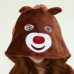 Kids Boonie Bears Kigurumi Animal Onesies Pajamas