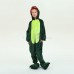 Kids Green Dinosaur Kigurumi Animal Onesies Pajamas