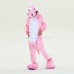 Kids Pink Dinosaur Kigurumi Onesies Pajamas Animal Costumes