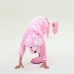 Kids Pink Dinosaur Kigurumi Onesies Pajamas Animal Costumes