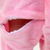 Kids Pink Dinosaur Kigurumi Onesies Pajamas Animal Costumes
