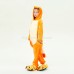 Kids Fire Dragon Kigurumi Animal Onesies Pajamas