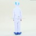 Kids Blue Rabbit Kigurumi Animal Onesies Pajamas