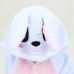 Kids Pink Rabbit Kigurumi Animal Onesies Pajamas