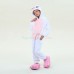 Kids Pink Rabbit Kigurumi Animal Onesies Pajamas