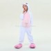 Kids Pink Rabbit Kigurumi Animal Onesies Pajamas