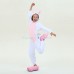 Kids Pink Rabbit Kigurumi Animal Onesies Pajamas