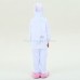 Kids Pink Rabbit Kigurumi Animal Onesies Pajamas