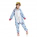 Kids Belly Unicorn Kigurumi Animal Onesies Pajamas