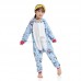 Kids Belly Unicorn Kigurumi Animal Onesies Pajamas