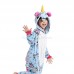 Kids Belly Unicorn Kigurumi Animal Onesies Pajamas