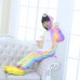 Kids Colorful Unicorn Kigurumi Animal Onesies Pajamas