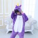 Kids Purple Unicorn Onesies Pajamas Kigurumi Animal Onesies Pajamas