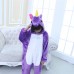 Kids Purple Unicorn Onesies Pajamas Kigurumi Animal Onesies Pajamas
