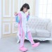 Kids Rainbow Unicorn Onesies Pajamas Kigurumi Animal Pajamas