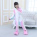 Kids Rainbow Unicorn Onesies Pajamas Kigurumi Animal Pajamas