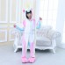 Kids Rainbow Unicorn Onesies Pajamas Kigurumi Animal Pajamas