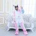 Kids Rainbow Unicorn Onesies Pajamas Kigurumi Animal Pajamas