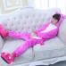 Kids Animal Onesies Pajamas Unicorn Rose Red Kigurumi Onesies Pajamas