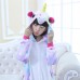 Kids Colorful Unicorn Kigurumi Animal Onesies Pajamas