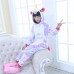 Kids Colorful Unicorn Kigurumi Animal Onesies Pajamas