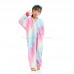 Kids Starry Sky Unicorn Animal Kigurumi Kids Onesies Pajamas