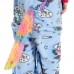 Kids Zipper Unicorn Kigurumi Animal Kids Onesies Pajamas