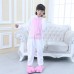 Kids Unicorn Pink Kigurumi Animal Onesies Pajamas