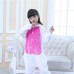 Kids Onesies Unicorn Rose Red Kigurumi Animal Pajamas Costumes