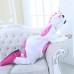 Kids Onesies Unicorn Rose Red Kigurumi Animal Pajamas Costumes