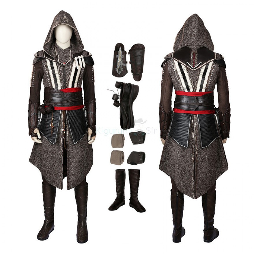 AS Creed Movie Costumes Master Assassin Callum Lynch Cosplay Suits