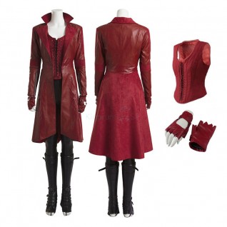  Scarlet Costume Witch Wanda Cosplay Costumes