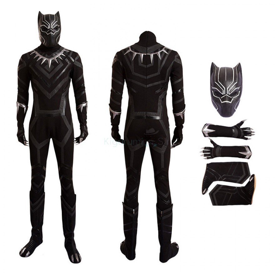 B Panther Cosplay Costume Deluxe Outfit