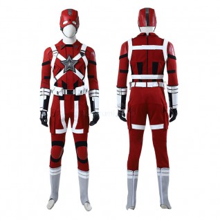Red Guardian Costume Movie Black Widow 2020 Cosplay Suits